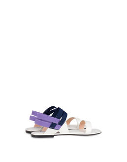 Greek Cross patent leather flat sandals Photo 3