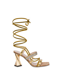 Costantinopolis laminated nappa leather sandals Photo 1