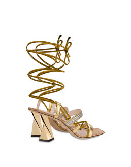Costantinopolis laminated nappa leather sandals Photo 3