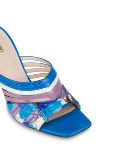Febe pump in painted elaphe Photo 4