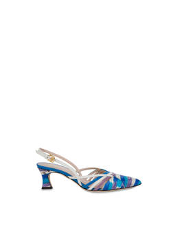 Febe painted elaphe slingbacks Photo 1