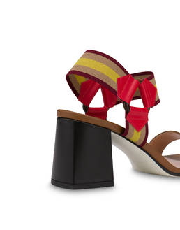 Serenissima leather sandals with elastic Photo 5