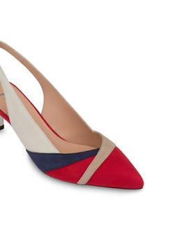 Promenade des Anglais suede slingbacks Photo 4