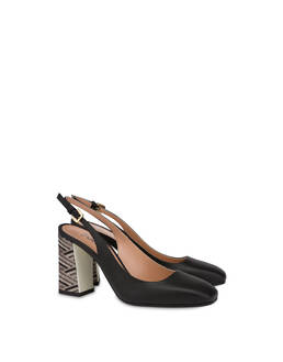 Slingback in pelle stampa alce Palmes Photo 2