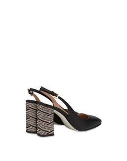 Slingback in pelle stampa alce Palmes Photo 3