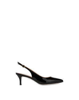 Annabelle patent leather slingback Photo 1