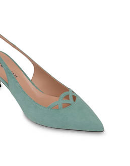 Love In Venice suede pump Photo 4