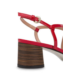 Corinto patent leather sandals Photo 5