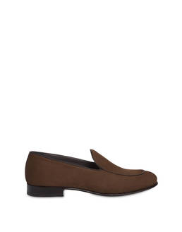 Nubuck and Azulejos calfskin loafers Photo 1