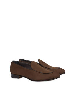 Nubuck and Azulejos calfskin loafers Photo 2