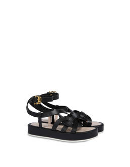 Greek Arco Wave cowhide flatform sandals Photo 2