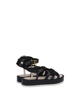 Greek Arco Wave cowhide flatform sandals Photo 3