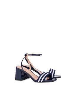 Rope On Rope sandals in patent leather and rope Photo 2