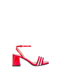 Rope On Rope sandals in patent leather and rope Photo 1
