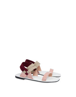 Greek Cross patent leather flat sandals Photo 2
