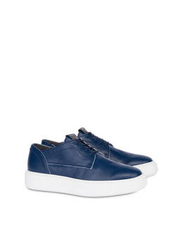 Navy calfskin sneakers Photo 2