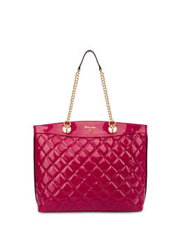 Clio quilted shopping bag with double handle Photo 4