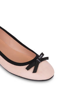 Les Petites Bon Bon suede ballet flats Photo 4