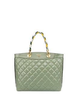 Clio quilted shopping bag with double handle Photo 1