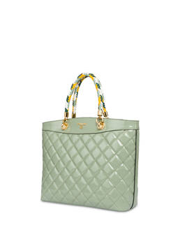 Clio quilted shopping bag with double handle Photo 2