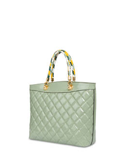 Clio quilted shopping bag with double handle Photo 3