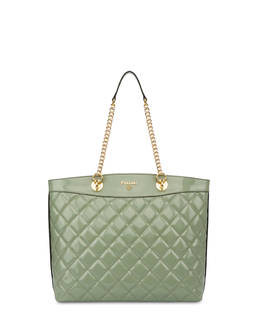 Clio quilted shopping bag with double handle Photo 4