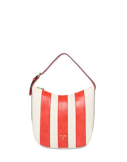 Stripe On Me hobo shoulder bag Photo 1