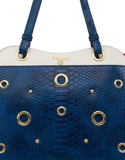 Marina Tote bag with python print Photo 5