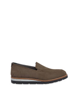 Madras print nubuck loafers Photo 1