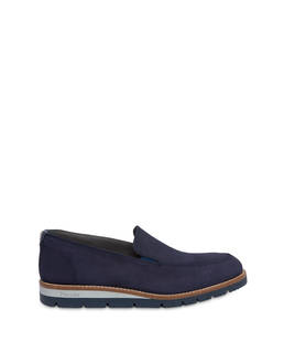 Madras print nubuck loafers Photo 1