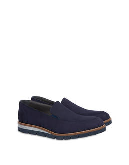 Madras print nubuck loafers Photo 2