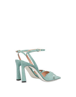 Cote d'Azur high sandals in suede Photo 3