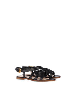 Greek Arco Wave flat cowhide sandals Photo 2