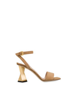 Twisted Column suede sandals Photo 1