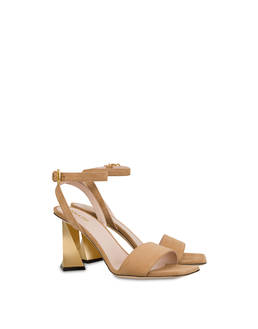 Twisted Column suede sandals Photo 2