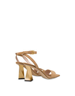 Twisted Column suede sandals Photo 3