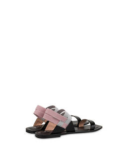 Greek Cross patent leather flat sandals Photo 3