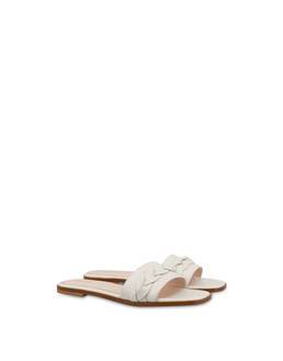 Aura flat sandals in calfskin Photo 2