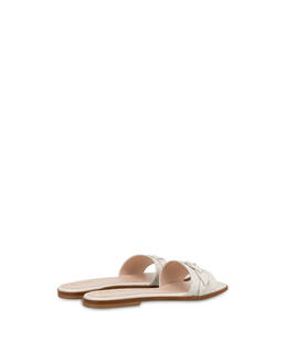Aura flat sandals in calfskin Photo 3