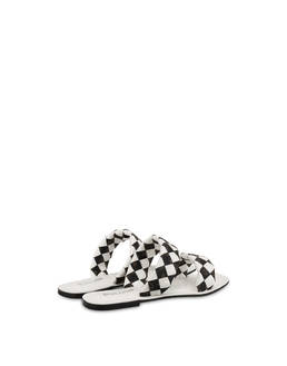 The Queen Of Chess flat sandals with Heritage inserts Photo 3