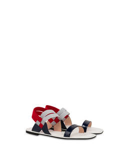 Greek Cross patent leather flat sandals Photo 2