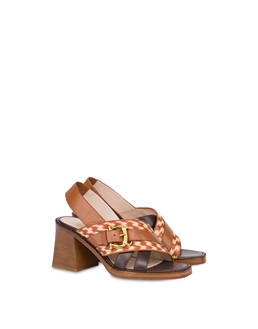 Sandalen aus Kalbsleder Buckle Notes Photo 2