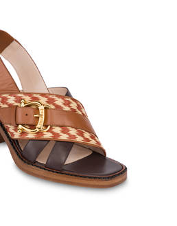 Sandalen aus Kalbsleder Buckle Notes Photo 4