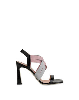 Greek Cross patent leather high sandals Photo 1