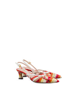 Slingback in elaphe dipinto Febe Photo 2