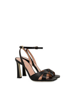 Cote D'Azur high sandals in calfskin Photo 2