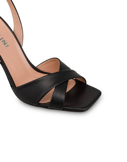 Cote D'Azur high sandals in calfskin Photo 4