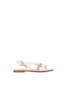 Sandali flat in vernice Buckle Notes Photo 1