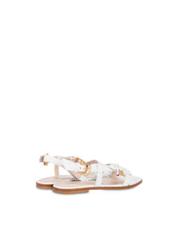 Sandali flat in vernice Buckle Notes Photo 3