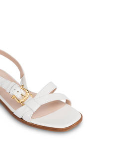 Sandali flat in vernice Buckle Notes Photo 4